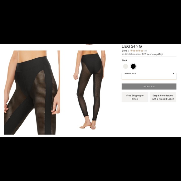 Alo Yoga High Waist Energize Legging 